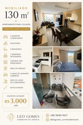 APARTAMENTO MOBILIADO PARA LOCAÇÃO