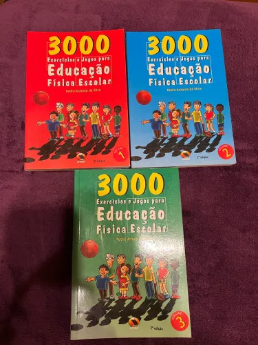 Livro - 3000 Exercícios e Jogos para Educação Física Escolar