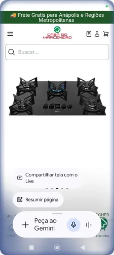 Fogão / Pia / torneira