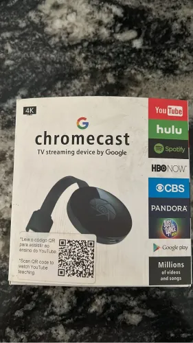 Chromecast 2° geração (compre 1, leve 2)