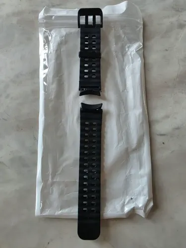 Pulseira para Galaxy Watch 7 40mm Marine Respirável Preta
