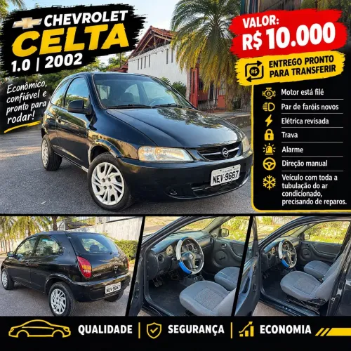 Chevrolet Celta 1.0/super/n.piq.1.0 MPFI VHC 8V 3P 2002