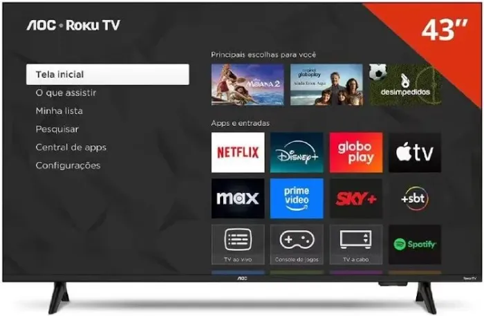 Smart TV 43" AOC