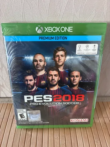 PES 2018 lacrado versão Americana Xbox One