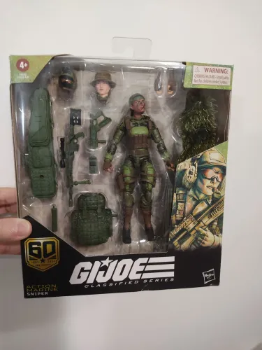 GIJOE Classified Series Action Marine Sniper 6"