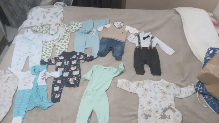 Lote de roupas infantil menino