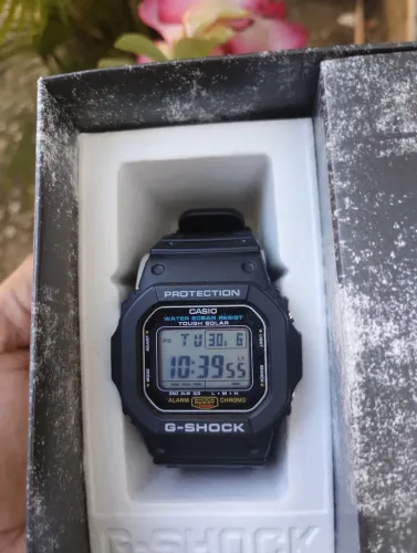Relógio CASIO gshok 5600UE solar ORIGINAL 