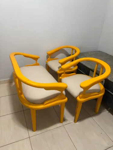 Kit cadeiras colchoadas