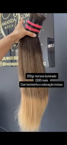Cabelos para mega hair