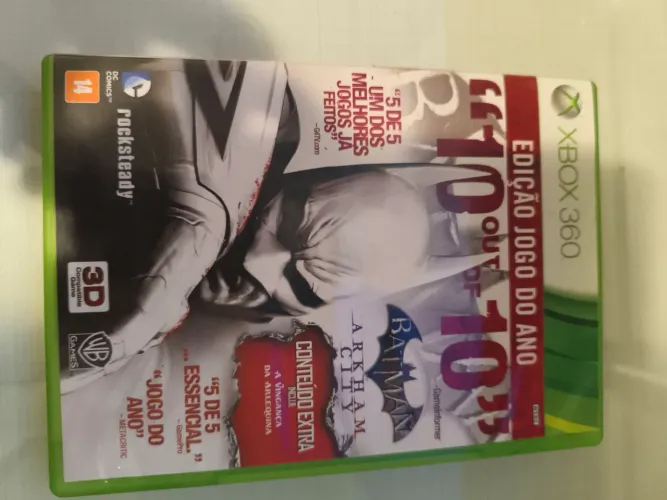 Batman Arkham City edição especial GOTY (Jogo do ano)