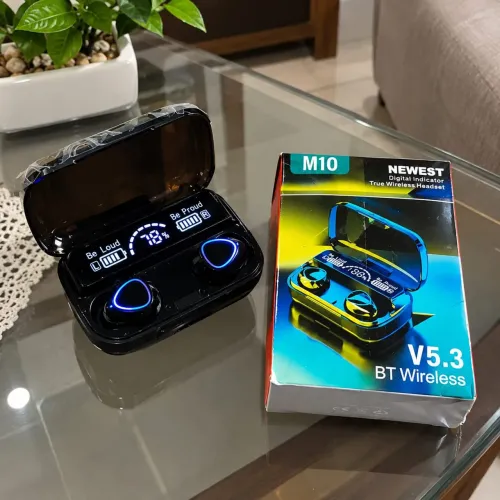 Fone Bluetooth M10 Novo Na Caixa