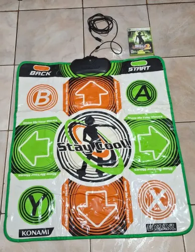 Tapete de dança + jogo ( Xbox 360 )
