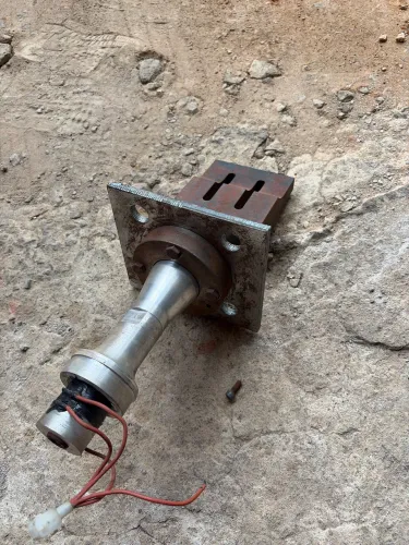 Conjunto ultrassônico para Solda de TNT Industrial e Tecido não tecido.