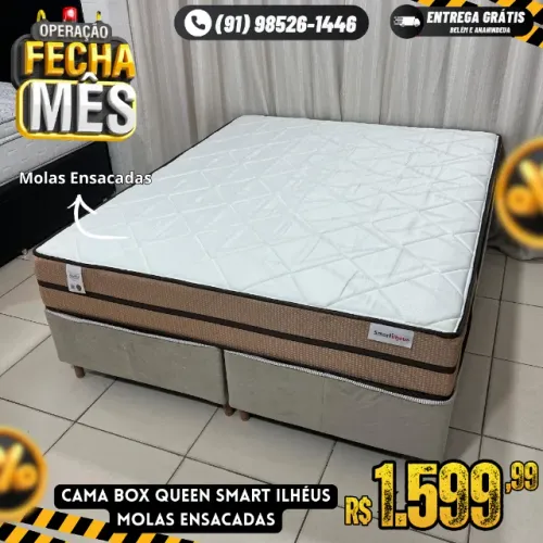 Cama Box Queen Molas Ensacadas Ilhéus 