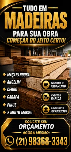 Madeira para sua obra - Orçamento sem compromisso!!!