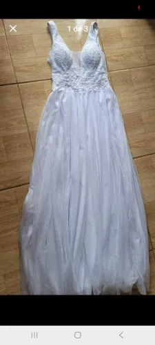 Vestido branco de festa (casamento/pré wedding)