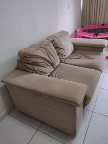 Sofá 2 lugares comprado na Kasa Decor