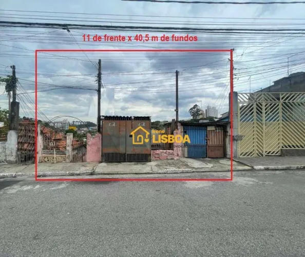 Terreno à venda, 432 m² por R$ 2.000.000,00 - Vila Nova York - São Paulo/SP