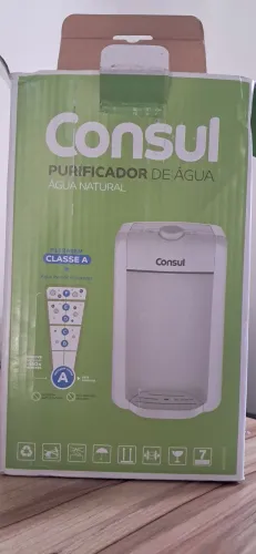 Purificador de água Consul na caixa