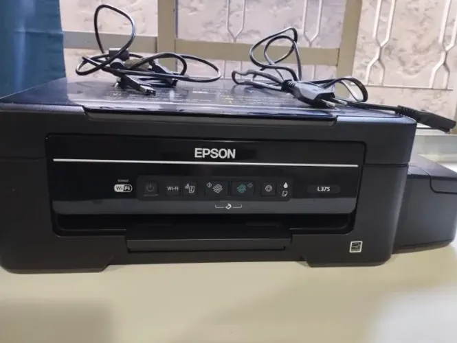  Impressora Epson L375 EcoTank - Wi-Fi e Ultra Econômica