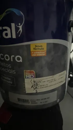 Galão cimento queimado 