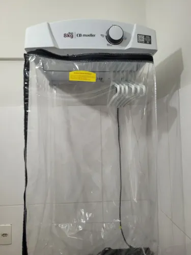 Secadora de roupas de parede mueller 8kg