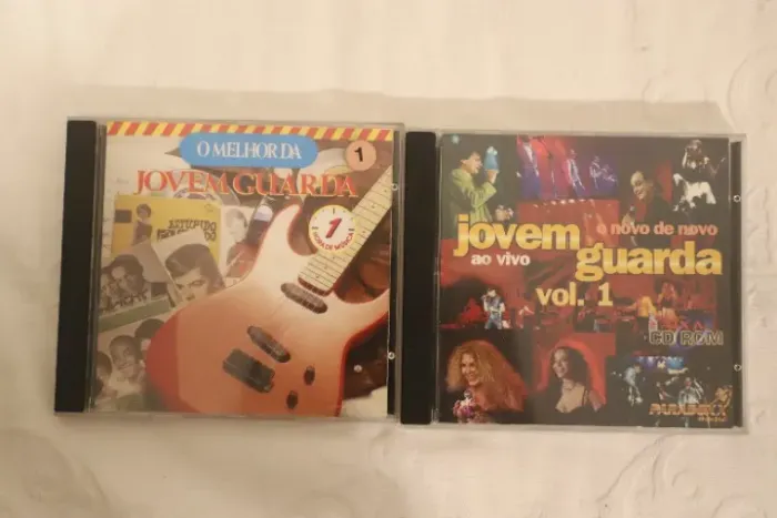 Cds Coleção Jovem Guarda (6) mais (2) de Brinde