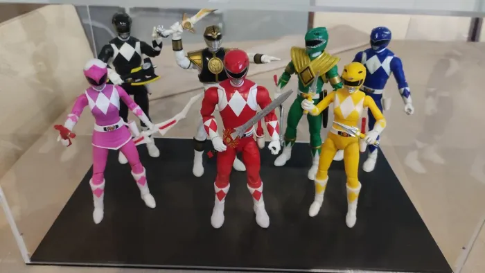 Coleção Completa Power Rangers Mighty Morphin Hasbro Lightning Collection