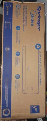 Ar-condicionado Springer Midea Hi Wall AirVolution Inverter 18.000 BTU com Kit Wi-Fi