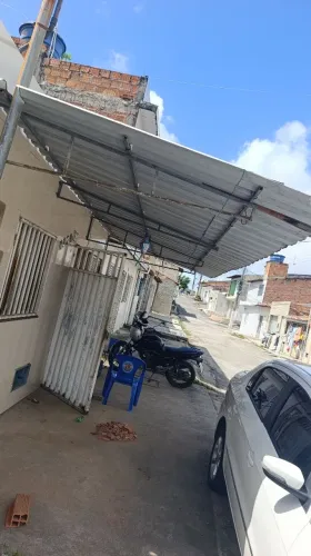 Cobertura de zinco de 7 metros