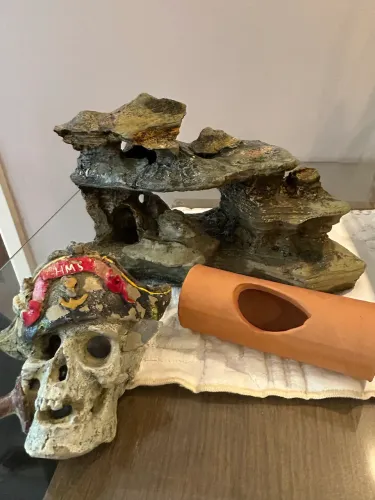 Decoração para aquário 