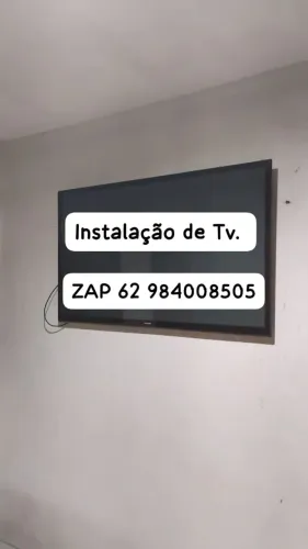 Instalador de Televisão Na Parede e No Painel 