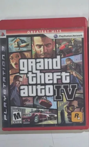 GTA 4 com mapa - Ps3