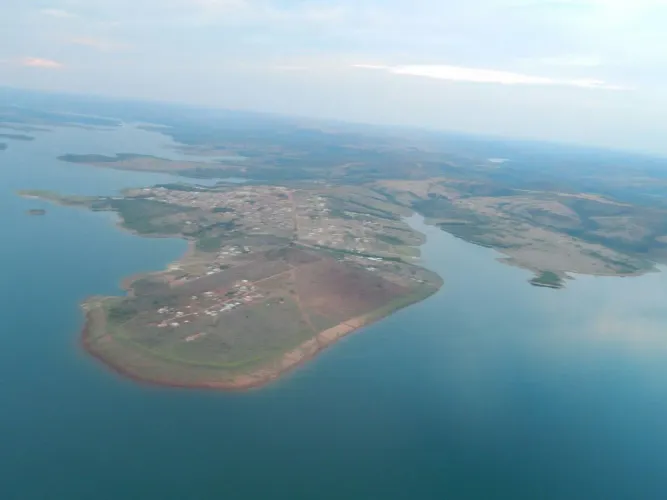 Ágio Terreno Corumbá lote frete para o lago