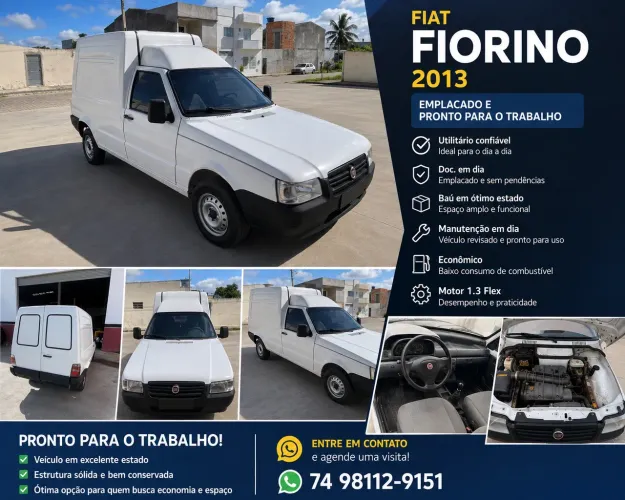 Fiat Fiorino Furg.1.5/1.3/1.3 Fire/1.3 F.flex 2013