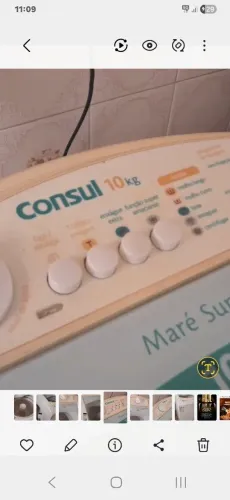Máquina de lavar roupa consul 