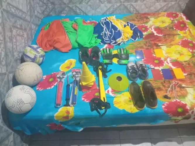 Kit matérias esportivos
