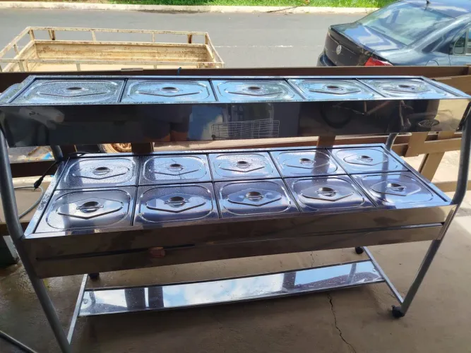 Buffet Duplo 15GN IBET SD10 com 5 fria <br>R$ 3.500,00