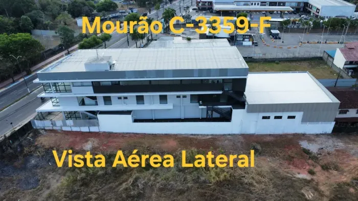 Vendo/Alugo Prédio Comercial com 3.915m2, 3 pavimentos. 80 vagas. Ponta Negra. Ótima Infra