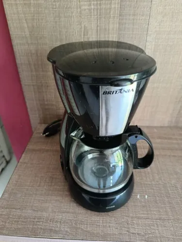 Cafeteira Britânia CP15 inox nunca usada 