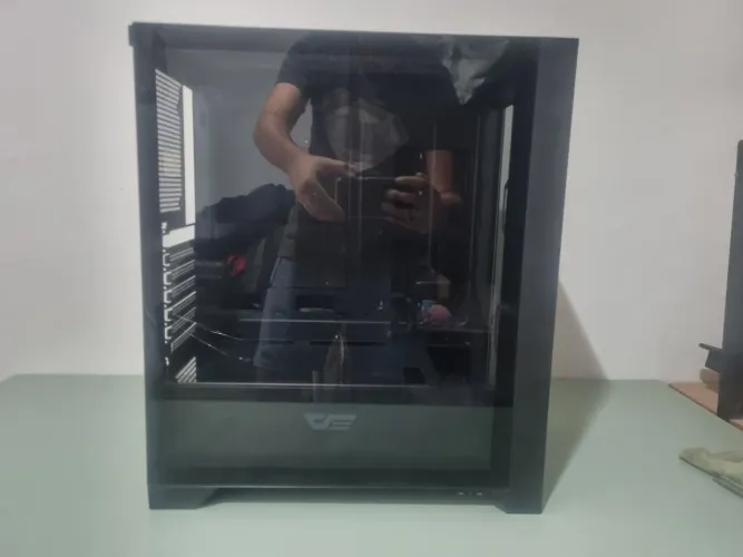 Gabinete Darkflash + Fonte corsair VS 650w 80 Plus