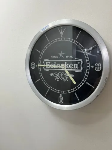 RELÓGIO DE PAREDE HEINEKEN VINTAGE