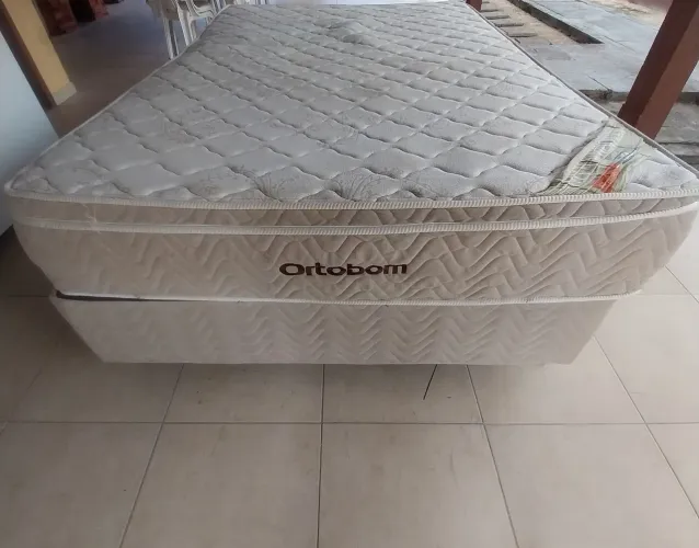 Cama Box casal Ortobom