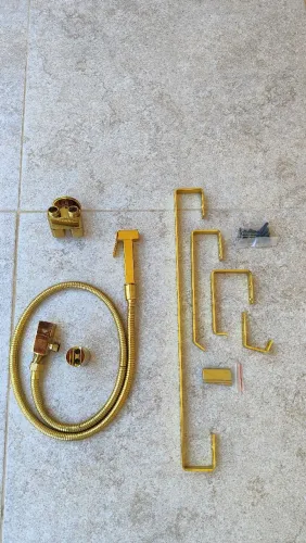 Kit de banheiro Dourado