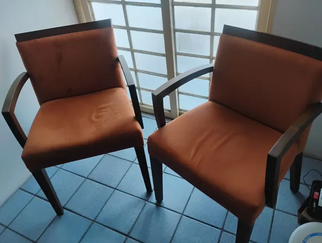VENDO CADEIRAS DECORATIVAS DE ESTAR