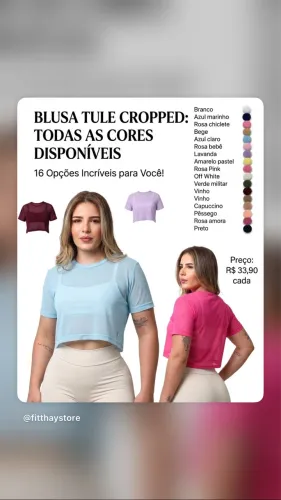 FITTHAYSTORE - Compre sua roupa fitness aqui!