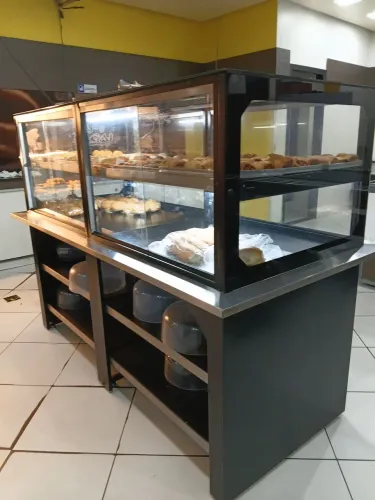 Vitrine para salgados