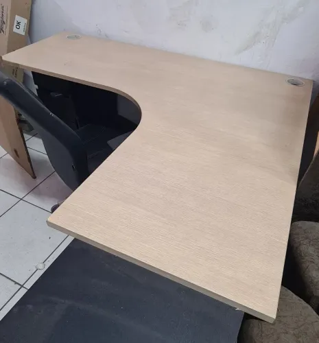 Tampo de Mesa para escritório em L 160x140