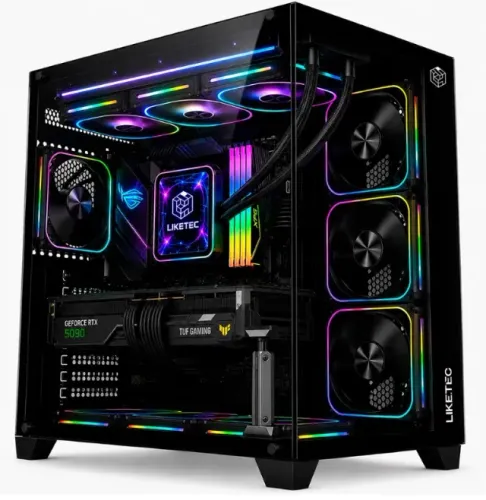 Gabinete Zeus em vidro temperado, novo, lacrado, com garantia!