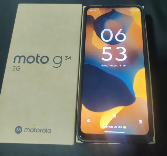 Motorola G34 5G ( frontal nunca trocada)